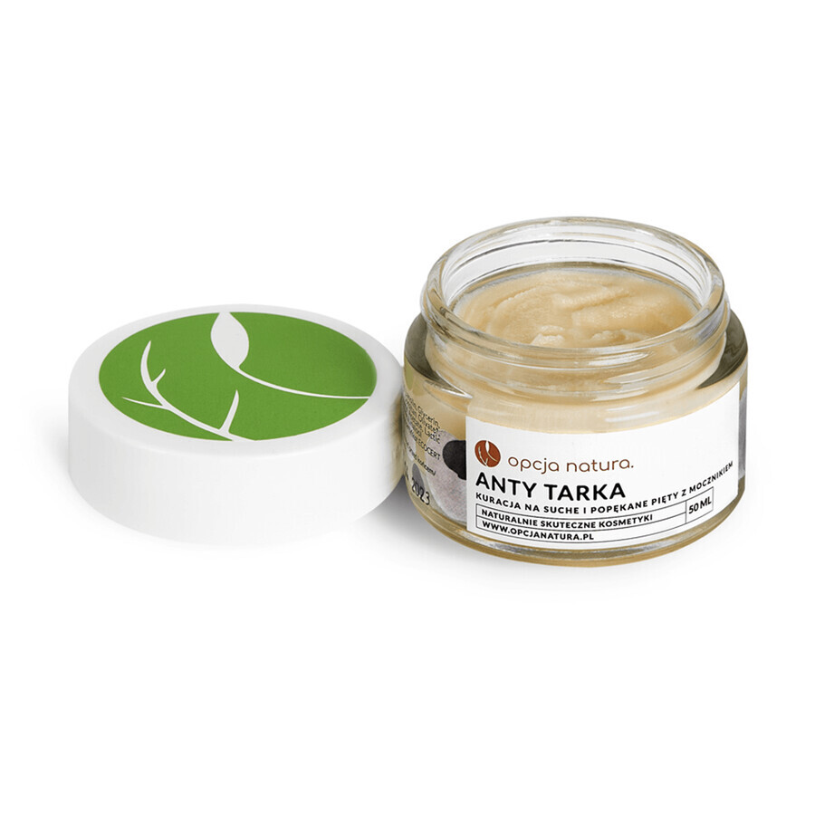 Opcja Natura Anty Tarka, traitement des talons secs et crevassés à l'urée, 50 ml