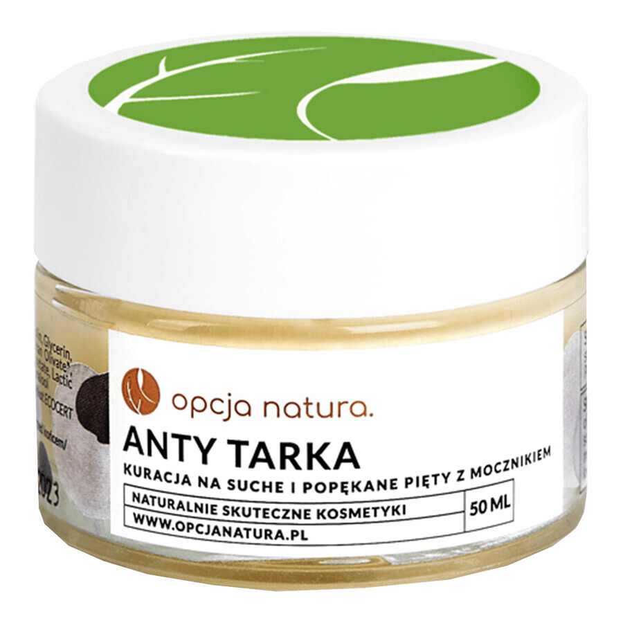 Opcja Natura Anty Tarka, traitement des talons secs et crevassés à l'urée, 50 ml