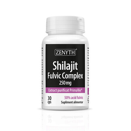 Cumplex fulvic Shilajit, 30 gélules, Zenyth