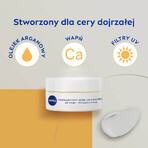 Nivea 55+, cremă de zi revitalizantă antirid SPF 15, 50 ml