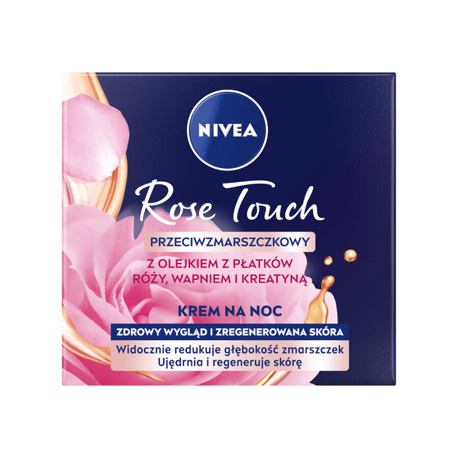 Set Nivea Rose Elegance, crema de día, 50 ml + crema de noche, 50 ml + neceser