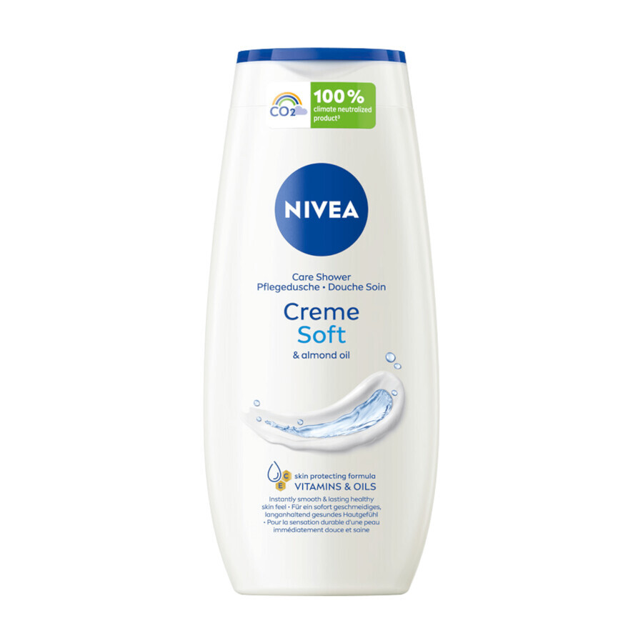 Set Nivea Feel Soft, crema idratante intensiva per viso, corpo e mani, 100 ml + Original Care, roll-on antitraspirante, 48h, 50 ml + Creme Soft, gel doccia, 250 ml 