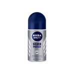 Nivea Men Silver Control kit, aftershave balm, antibacterial, 100 ml + antiperspirant roll-on, 48h, 50 ml + 3 in 1 shower gel for face, body and hair, 250 ml