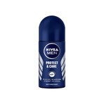 Nivea Men Tech Master kit, shaving foam, 200 ml + aftershave balm, 100 ml + 3 in 1 shower gel, 250 ml + roll-on antiperspirant, 48h, 50 ml