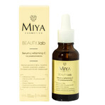 Miya Vitamine C Glow set, enzym peel-masker, 60 ml + serum voor hyperpigmentatie, 30 ml