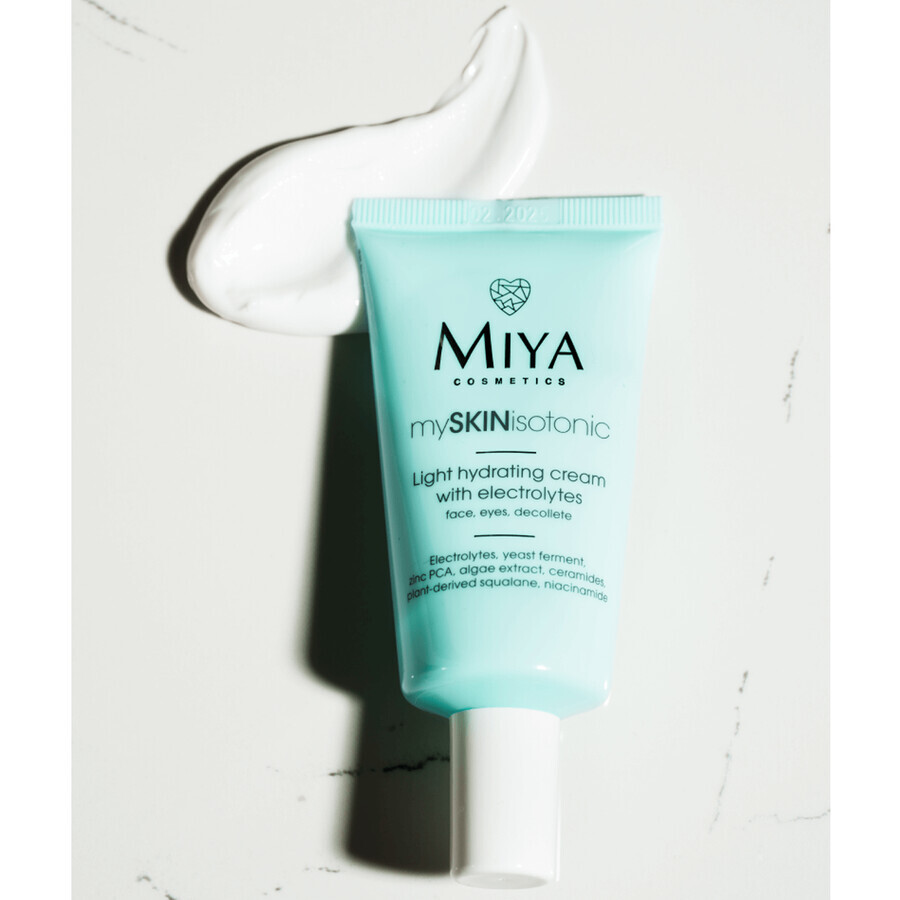 Miya More Hydration Set, leichte Feuchtigkeitscreme, 40 ml + feuchtigkeitsspendendes Gesichtswasser, 150 ml