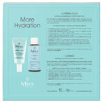 Miya More Hydration Set, leichte Feuchtigkeitscreme, 40 ml + feuchtigkeitsspendendes Gesichtswasser, 150 ml