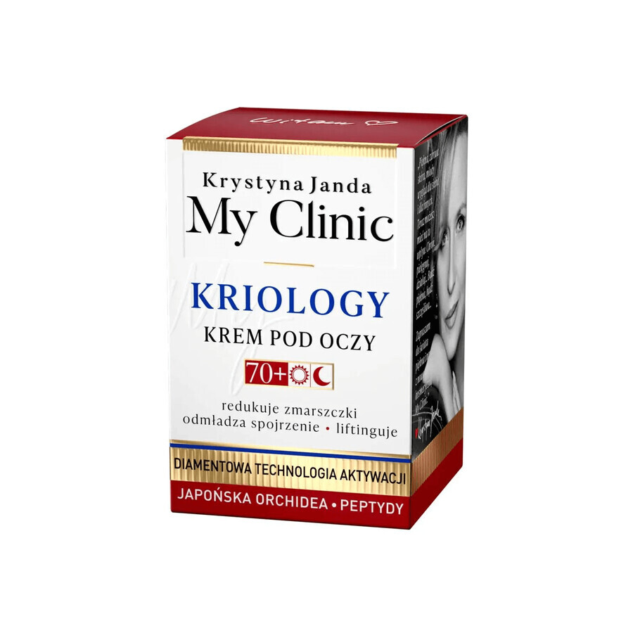 Janda My Clinic Kriologie 70+ set, dagcrème 50 ml + nachtcrème 50 ml + oogcrème 15 ml