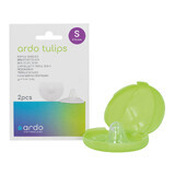 Ardo Tulips, silicone breast pads, size S, 2 pieces