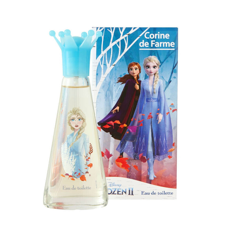 Corine De Farme Disney Frozen set, eau de toilette, 30 ml + gel douche, 300 ml + pinces à cheveux, 2 pièces + bracelet, 1 pièce