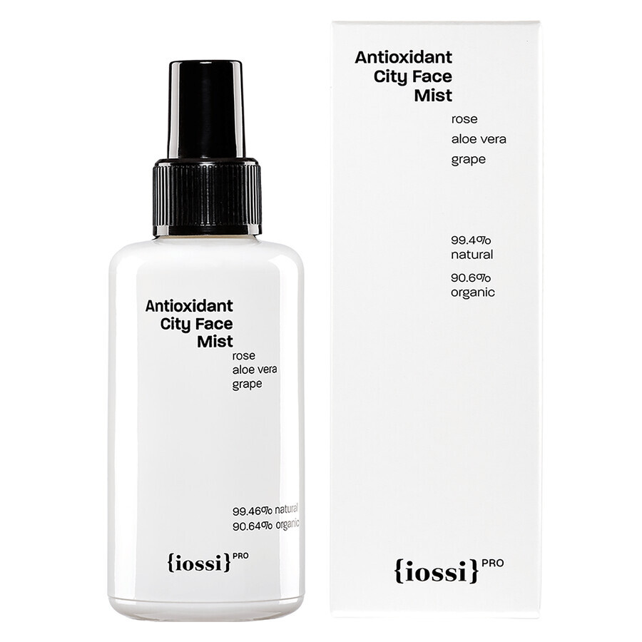 Iossi Pro Hey Skin ! Antioxidant &amp; Anti-Pollution, brume visage, 100 ml + sérum visage, 30 ml