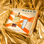 Coffret Nuxe Huile Prodigieuse, huile sèche, 50 ml + Rêve de Miel, baume à lèvres, 15 g + Crème Fraiche de beauté, crème hydratante, 30 ml