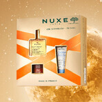 Coffret Nuxe Huile Prodigieuse, huile sèche, 50 ml + Rêve de Miel, baume à lèvres, 15 g + Crème Fraiche de beauté, crème hydratante, 30 ml