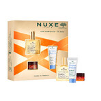 Coffret Nuxe Huile Prodigieuse, huile sèche, 50 ml + Rêve de Miel, baume à lèvres, 15 g + Crème Fraiche de beauté, crème hydratante, 30 ml