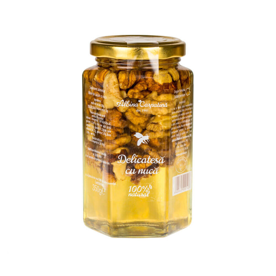Delicatesa avec noix d'abeille des Carpates, 360 g, Apicola