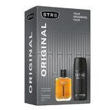 STR8 Original set, aftershave, 50 ml + desodorante en spray, 150 ml