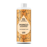 Ronney Professional Oil System Low Porosity Hair, șampon pentru păr cu porozitate scăzută cu unt de mango, 1000 ml