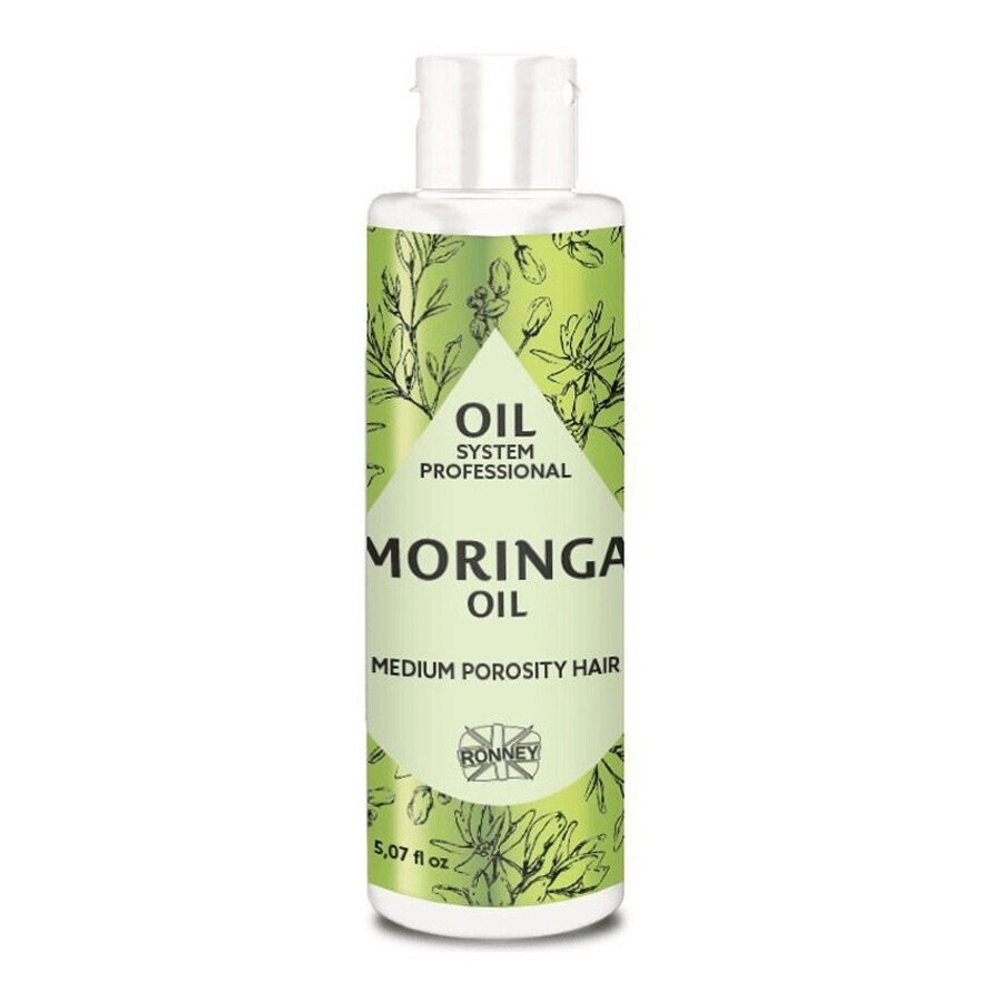 Ronney Professional Oil System Medium Porosity Hair, medium porosity hair oil with moringa oil, 150 ml