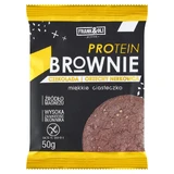 Frank&amp;Oli Proteïne Brownie, zachte koekjes, chocolade + cashewnoten, 50 g