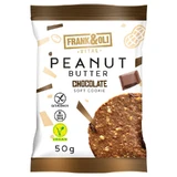 Frank&amp;Oli Pindakaas, zachte biscuit, chocolade, 50 g