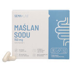 SEMA LAB Sodium butyrate 150 mg, 60 delayed-release capsules