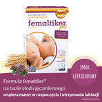 Set Femaltiker Plus, goût chocolat, 3 x 12 sachets + Milanella, gel de soin pour la peau des seins, 75 ml