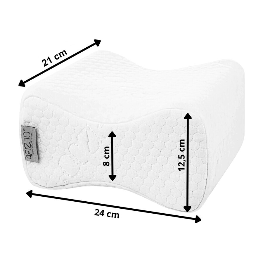 4Fizjo, orthopedic pillow between the legs, Support, 21 x 24 x 12.5 cm, 1 pc.