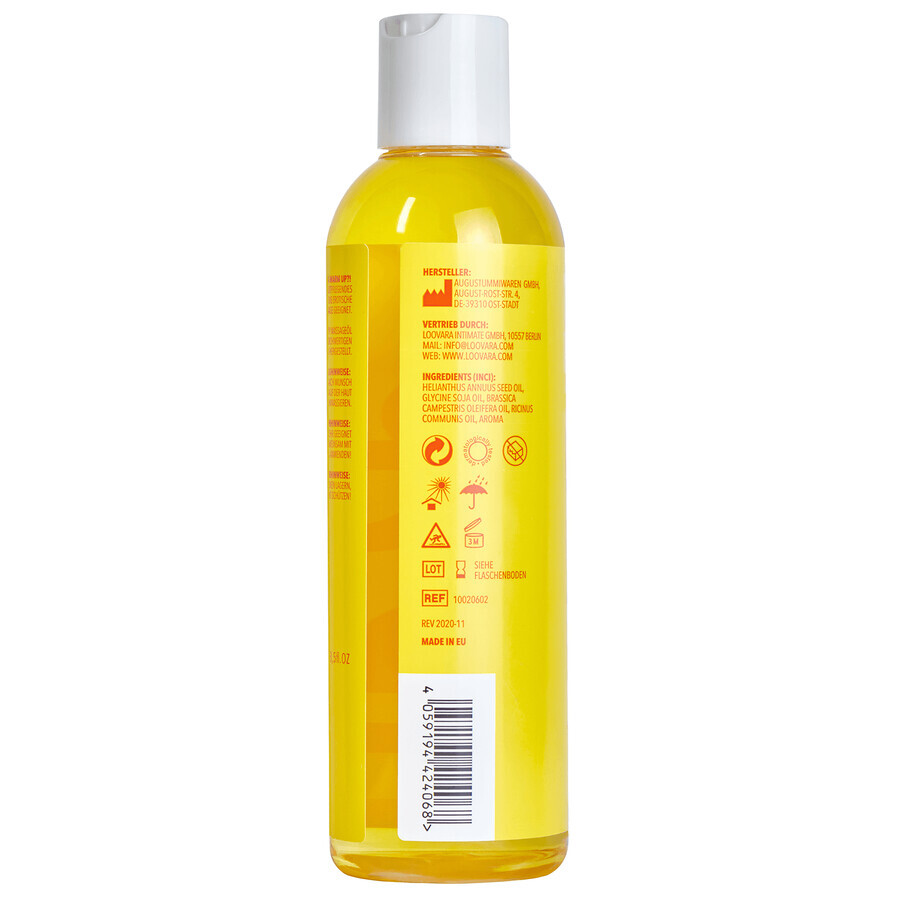 Loovara Warm Up, huile de massage chauffante, 250 ml