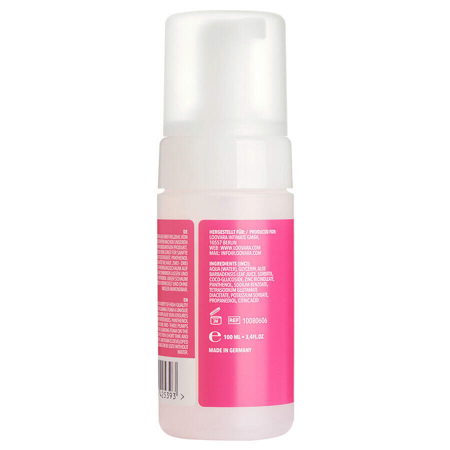 Loovara Pussy Polish, mousse nettoyante pour les parties intimes, 100 ml