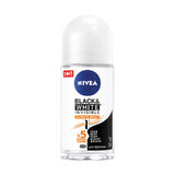 Deodorante roll-on Black &amp; White Invisible Ultimate Impact, 50 ml, Nivea