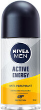 D&#233;odorant roll-on pour hommes Active Energy, 50 ml, Nivea