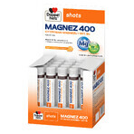 Doppelherz Shots Magnesium 400, liquid, orange and lemon flavor, 25 ml x 20 ampoules