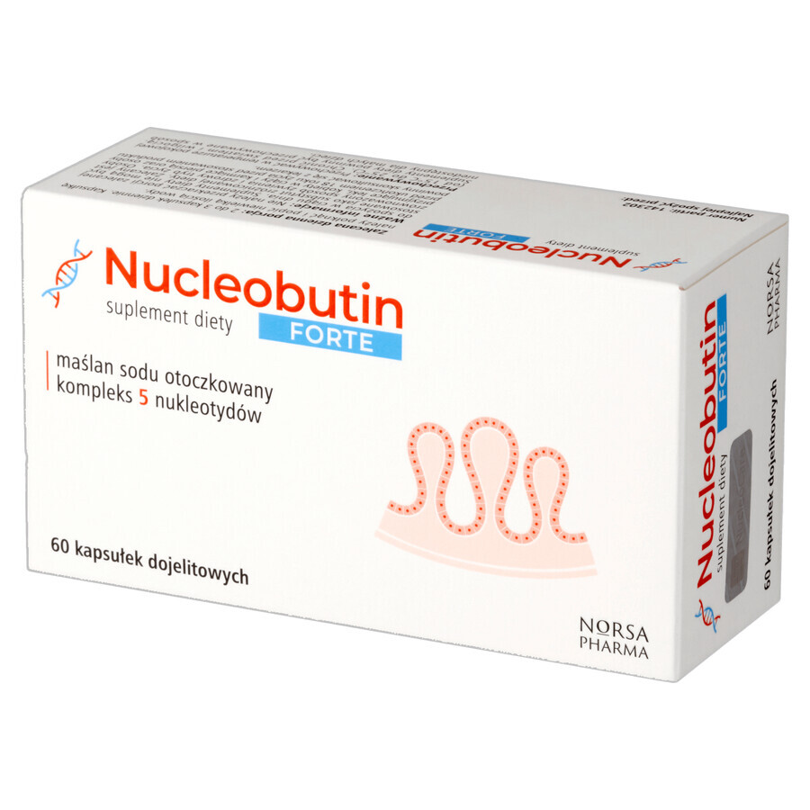 Nucleobutin Forte, 60 capsule enterale