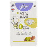 Bella Baby Happy, couches, taille 0 Avant Nouveau-né, jusqu'à 2 kg, 46 pcs