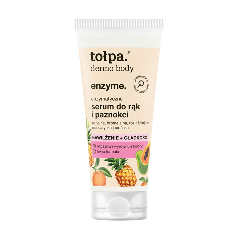 Tolpa dermo body enzyme, sérum enzymatique pour les mains et les ongles, 60 ml