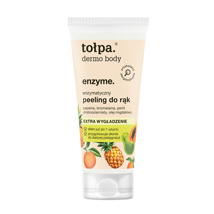 Tolpa dermo body enzyme, scrub enzimatico per le mani, 60 ml