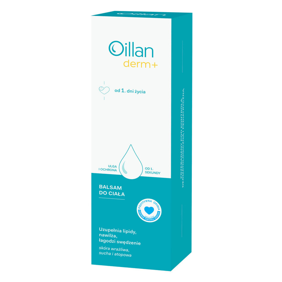 Set Oillan Derm+, loțiune de corp, din ziua 1, 2 x 400 ml