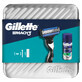 Gillette Mach 3 Set, rasoir, 1 pi&#232;ce + gel de rasage, 75 ml