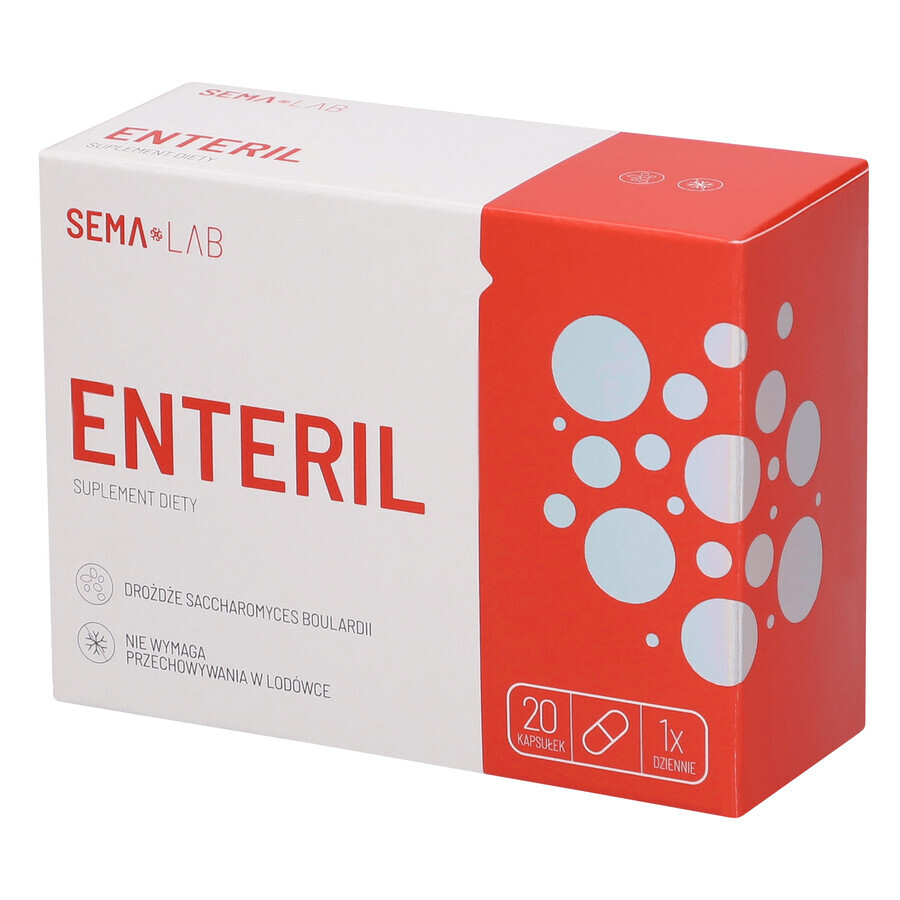 SEMA Lab Enteril, 20 gélules