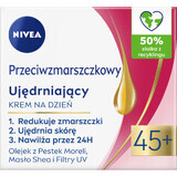 Nivea, crema de día reafirmante antiarrugas SPF 15 45+, 50 ml