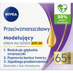 Nivea, cremă modelatoare antirid 65+, zi, SPF 30, 50 ml