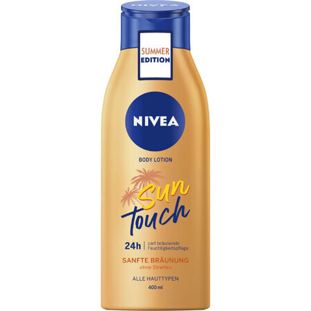 Nivea Sun Touch, lait corporel bronzant, 400 ml