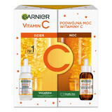 Garnier Vitamin C Set, Sérum de jour, 30 ml + Sérum de nuit, 30 ml