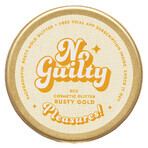 Ministry of Good Soap Facegroovin' Eco Glitter, paillettes bio pour la décoration du corps et du visage, Rusty Gold, 10 g