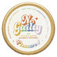 Ministry of Good Soap Facegroovin&#39; Eco Glitter, paillettes bio pour la d&#233;coration du corps et du visage, Rainbow Freckles, 10 g