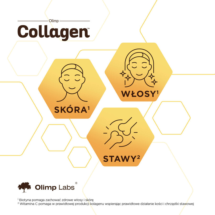 Olimp Collagen Shot, saveur ananas, 25 ml