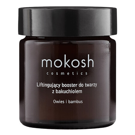 Mokosh, face lift booster with bacchio, oats and bamboo, 30 ml