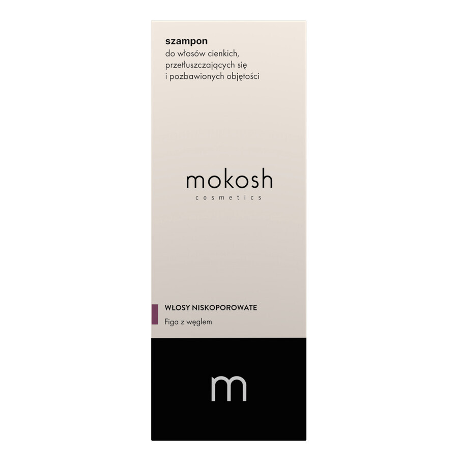 Mokosh, șampon pentru păr subțire, gras și voluminos, smochine, 200 ml