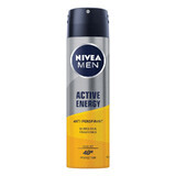 Déodorant spray pour hommes Active Energy, 150 ml, Nivea