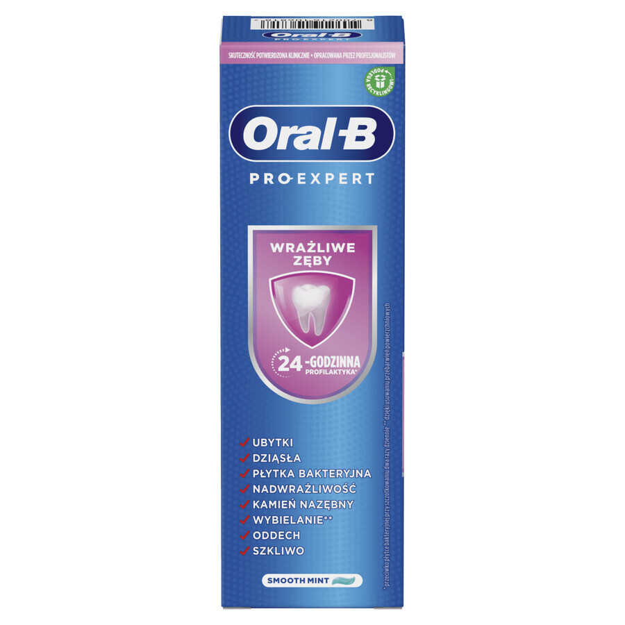 Dentifrice Oral-B Pro-Expert Sensitive, 75 ml